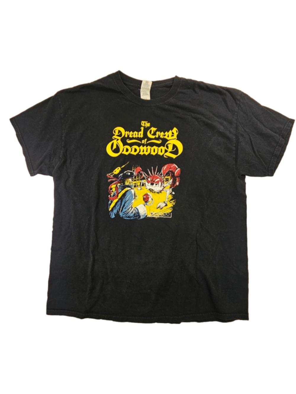 The Dread Crew of Oddwood Lawful Evil Tour 2016 T Shirt XL Pirate Folk Metal Ban